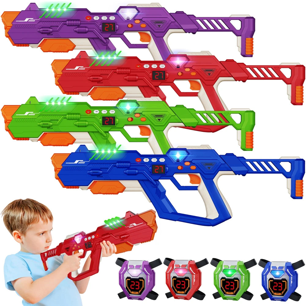 Infrared Multi-Function Toy Gun Set